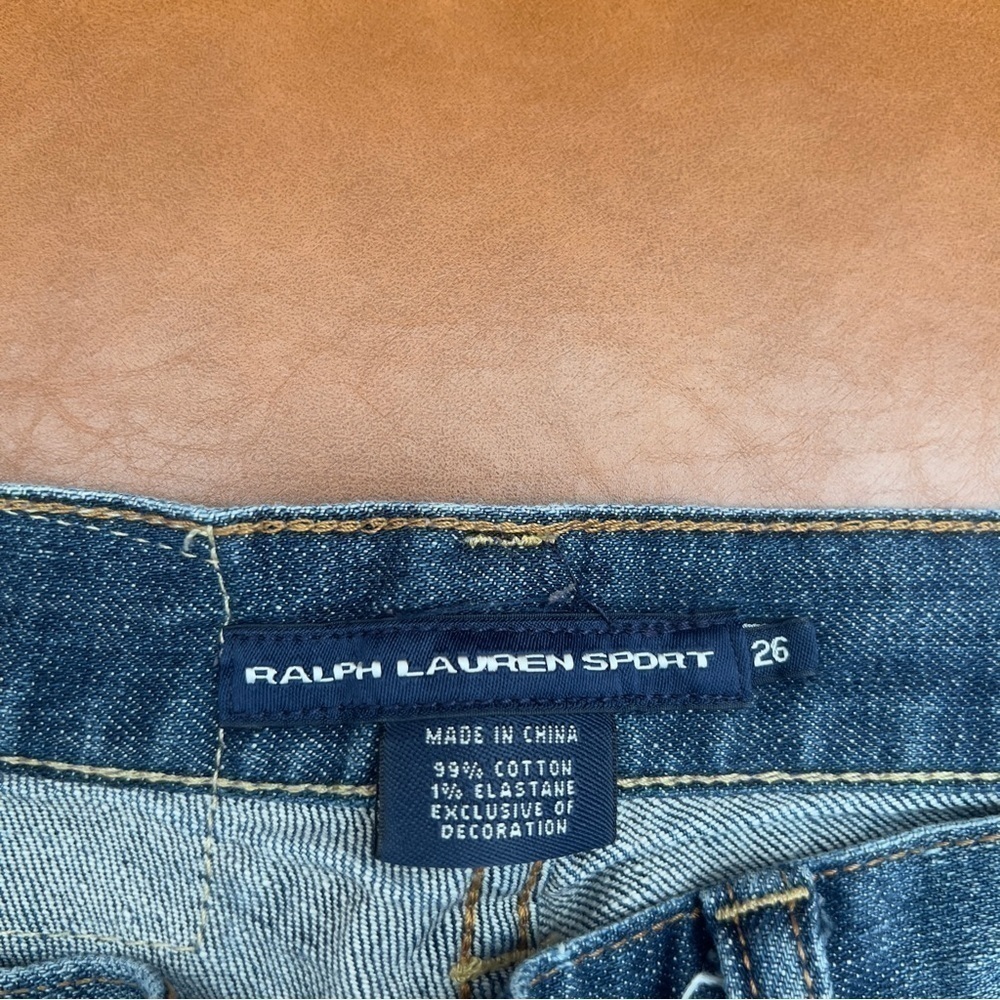 Ralph Lauren Sport Women’s Jeans Sz 26 Sz 4 Blue Label Thompson 650 Medium Wash - Picture 3 of 13